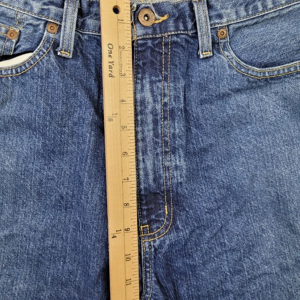 Polo Jeans Ralph Lauren Woodrow‎ Blue Jeans Baggy 36x25 Medium Wash Vintage